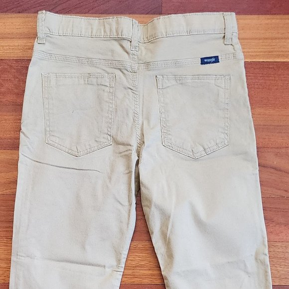 NWT Wrangler Straight 4-Way Flex Chino Pants Size 10 Husky - Picture 12 of 16